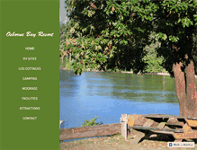Tablet Screenshot of osbornebayresort.com